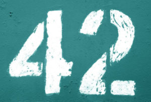 Número 42: quais são os seus significados? - Os Números